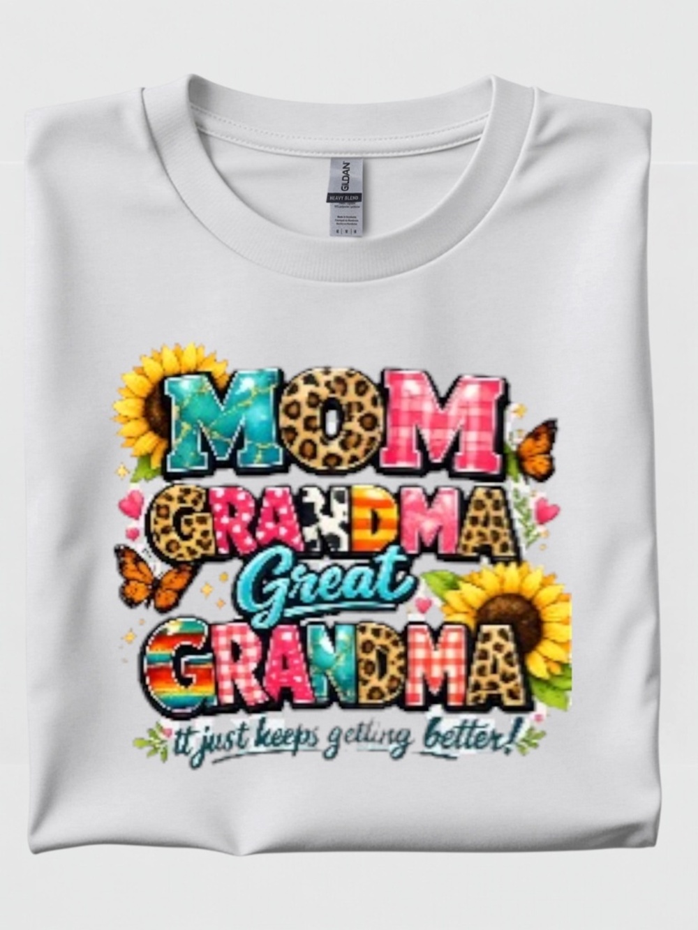 Mom Grandma Great Grandma T-shirt Made to order new XXL 2XL 3XL
